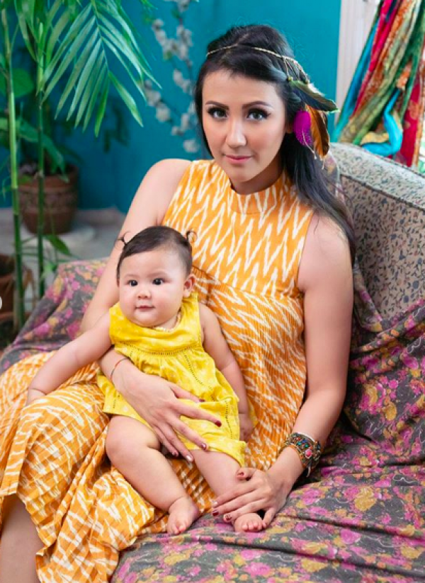 Like Mother Like Daughter, 10 Kekompakan Pemotretan Sharena & Baby Sea