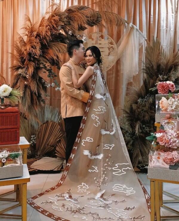 8 Gaya Vinna Gracia dari Prewedding hingga Pernikahan, Fancy & Anggun
