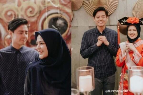 Bertema Tionghoa, 10 Foto Bridal Shower Cut Meyriska & Roger Danuarta