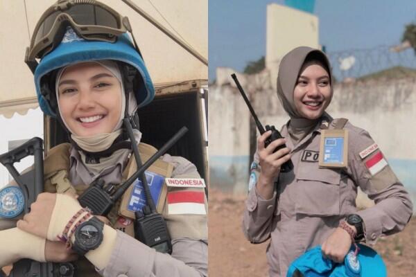 10 Fakta Briptu Hikma Nur Syafa Polwan Tangguh yang Bertugas di Afrika