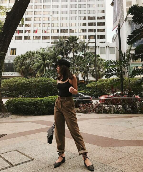 9 Ide Mix and Match Tank Top ala Shafa Harris, Stylish Banget Deh!