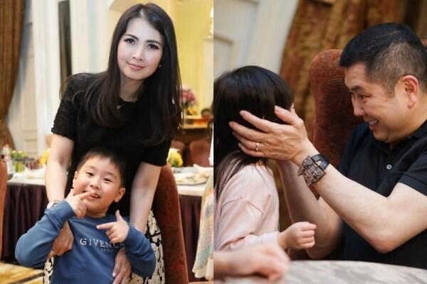 10 Potret Hangat Liliana & Hary Tanoe Saat Momong Cucu, Manis Banget
