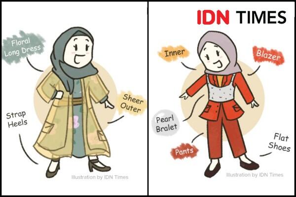 Tampil Maksimal, Inspirasi Layered Style buat Kamu yang Berhijab