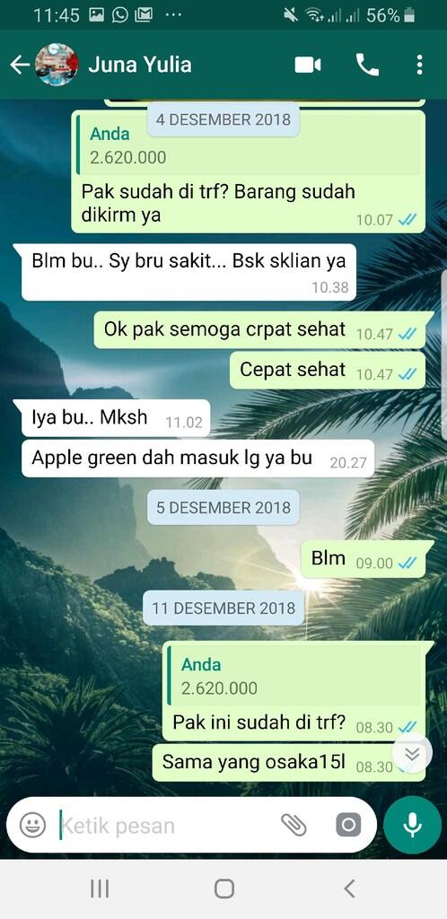 juna lia jl ashofa 1 payung sekaki tidak mau membayar hutang 082390009621