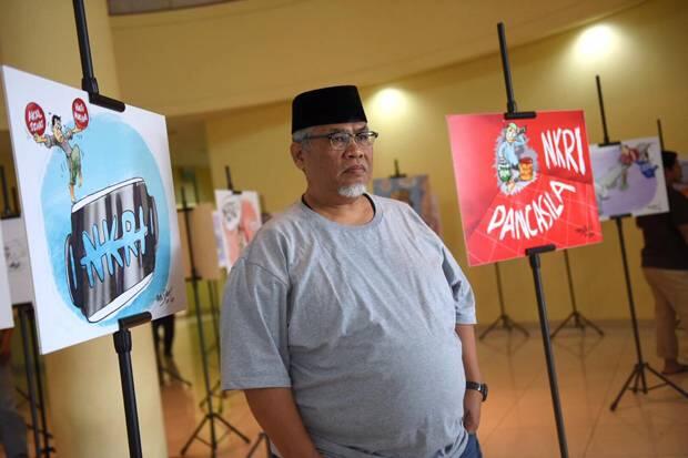 Sambut Hari Kemerdekaan, PKS Pamerkan Karya Sejumlah Kartunis