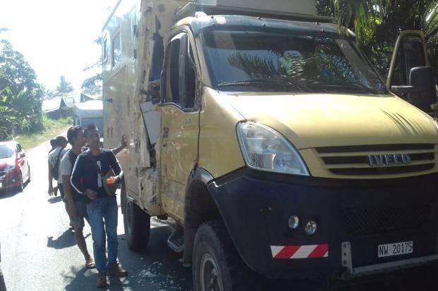 Pelancong Asal Swiss Terlibat Kecelakaan di Bengkulu Utara
