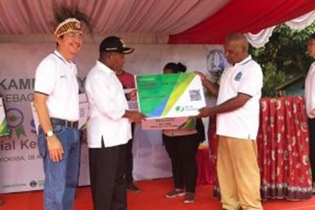 Kampung Yokiwa Sentani Timur Jadi Desa Sadar Jamsostek