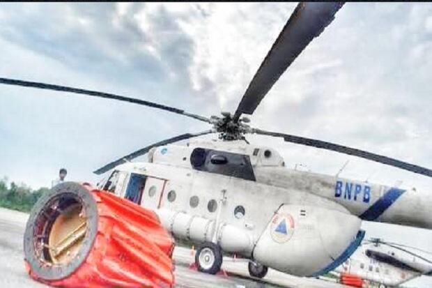 Sesak Napas, Teknisi Heli Water Bombing Sumsel asal Rusia Meninggal di RS