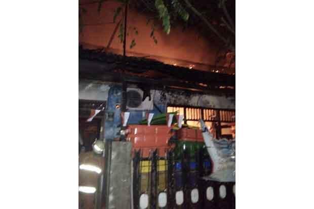 4 Rumah Terbakar, 12 Mobil Damkar dan 60 Personel Diterjunkan