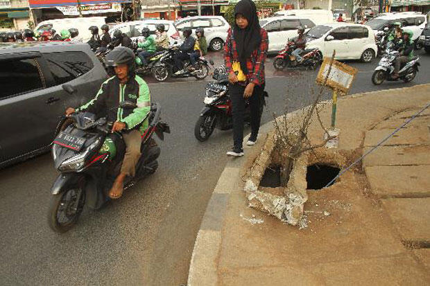 Warga Depok Nikmati Jalur Pedestrian Bagus pada 2022