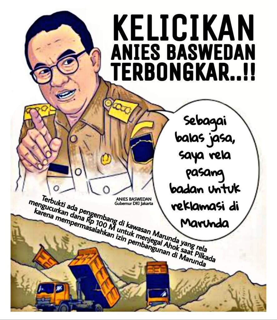 Ada Kongkalikong dengan Pengembang, Inilah Cerita di Balik Bohir Anies dari Marunda