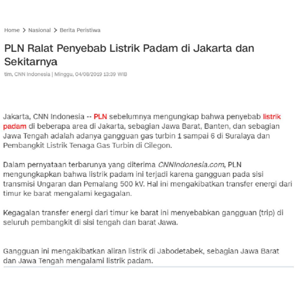 Haruskah Indonesia "Impor" Listrik dan Menteri Juga?