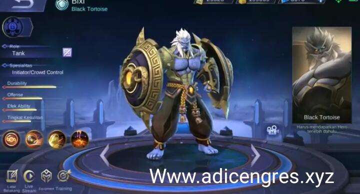 Bixi Hero Baru Mobile Legend Pesaing Terberat Jhonson