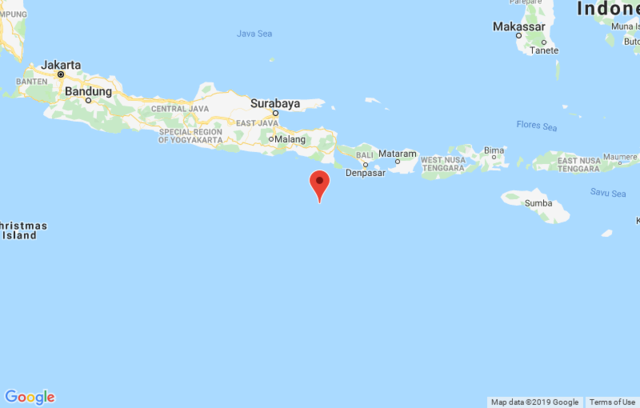 BMKG: Gempa pukul 18:21 WITA terjadi di Jembrana