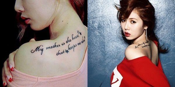 10 Potret Idol K-Pop dengan Tato Terkeren, Ada Makna Dibalik Tatonya!