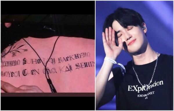 10 Potret Idol K-Pop dengan Tato Terkeren, Ada Makna Dibalik Tatonya!