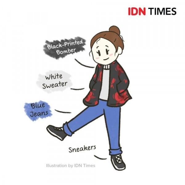 10 Ilustrasi Style Cewek Tomboi, Referensi Kece yang Bisa Disontek