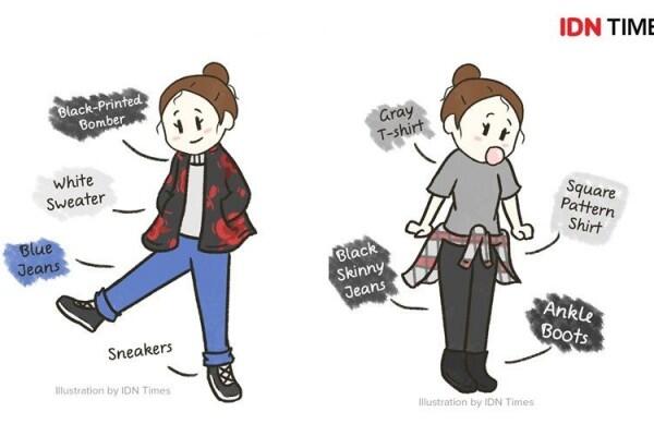 10 Ilustrasi Style Cewek Tomboi, Referensi Kece yang Bisa Disontek