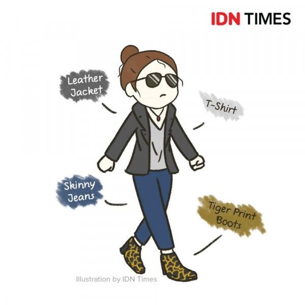 10 Ilustrasi Style Cewek Tomboi, Referensi Kece yang Bisa Disontek