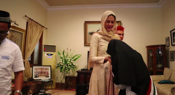 10 Momen Bahagia Syukuran 4 Bulan Calon Buah Hati Paula dan Baim Wong