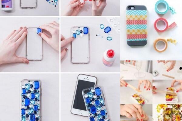 10 DIY Gampang Biar Phone Case Makin Menarik!