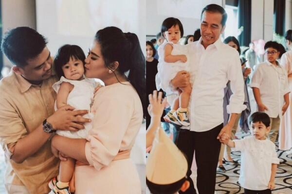10 Potret Gemas Sedah Mirah Nasution, Cucu Perempuan Jokowi yang Unyu