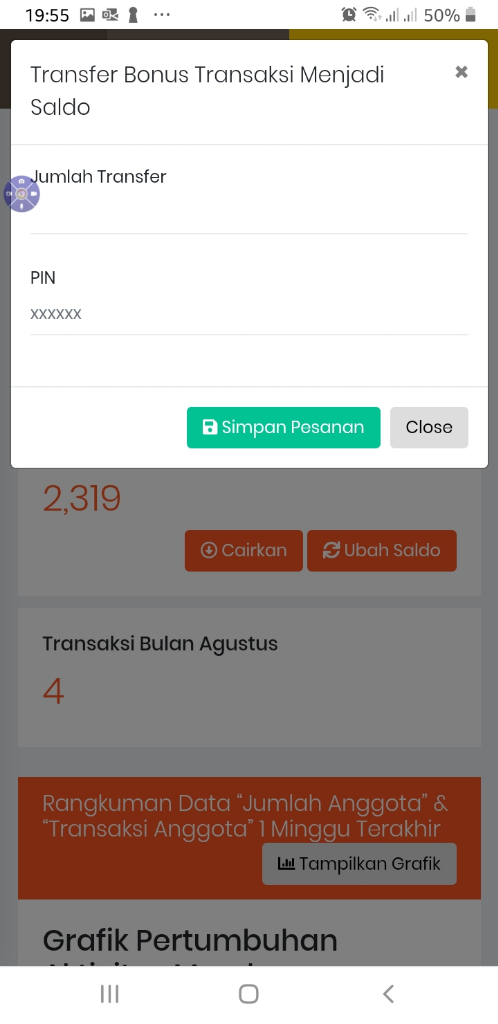 Cara Penarikan / Mengubah Bonus Di Eklanku Max