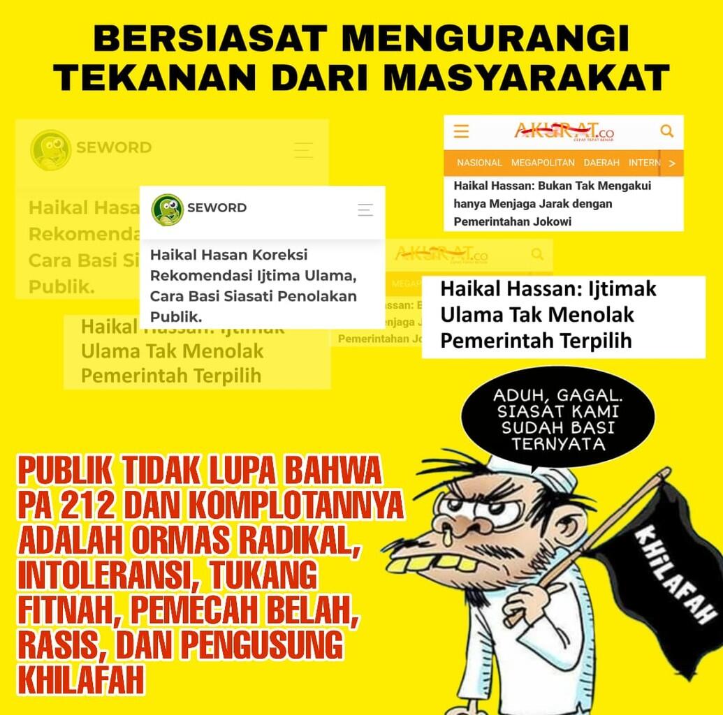 Koreksi Rekomendasi Ijtima Ulama, Siasat Basi Haikal Hassan Kelabui Publik
