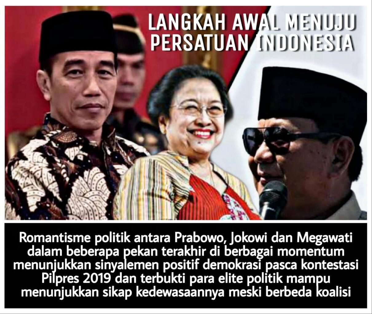 Pertemuan Prabowo, Megawati dan Jokowi, Inilah Romantisme Tokoh Bangsa Indonesia