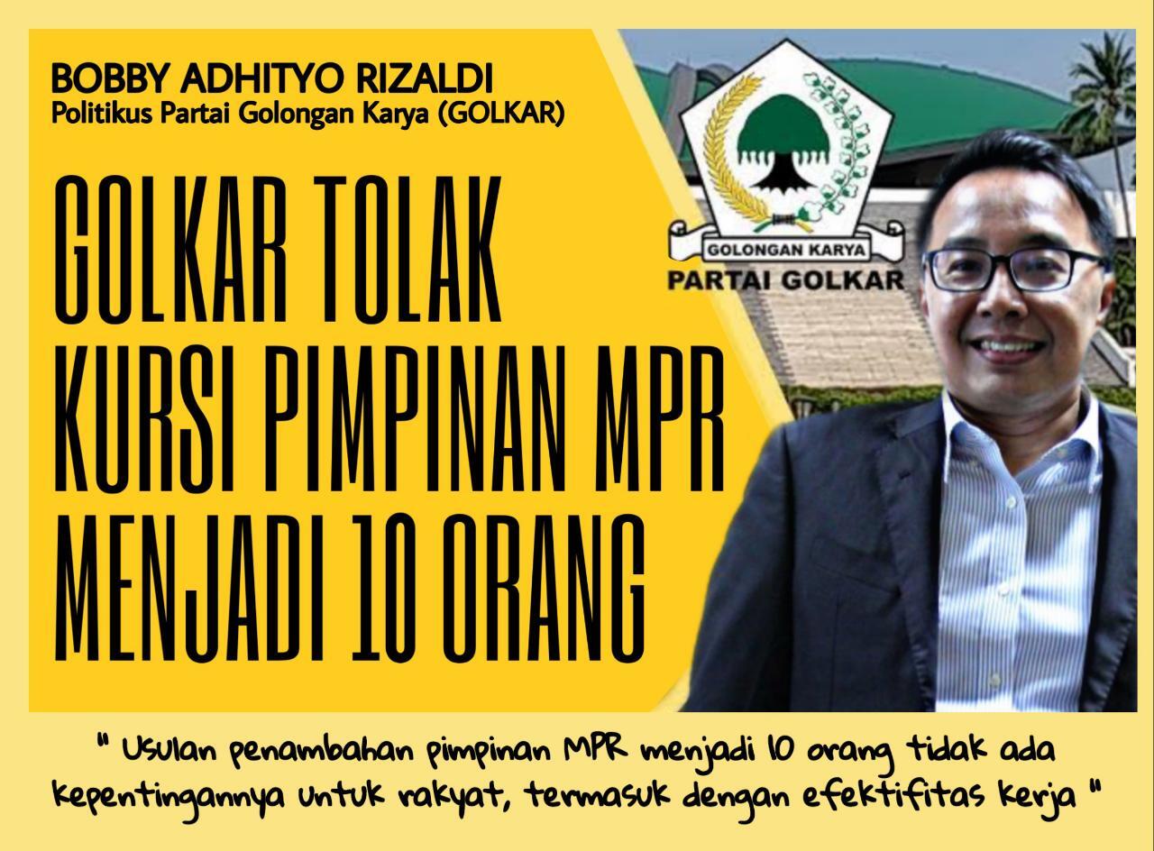 Tak Masuk Akal, Usulan Penambahan Kursi Pimpinan MPR oleh PAN Ditolak Rame-Rame