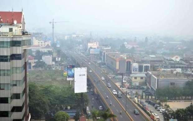 Keluhkan Asap, Pengendara di Kota Pekanbaru Gusar