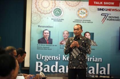 KORAN SINDO-SINDOnews Gelar Talkshow Bahas Kemandirian Badan Halal