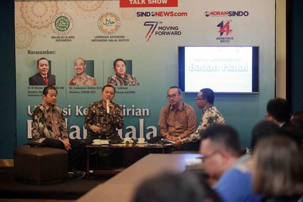 KORAN SINDO-SINDOnews Gelar Talkshow Bahas Kemandirian Badan Halal