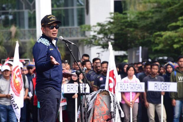 Gubernur Jabar Titip Empat Pesan untuk Atlet PON 2020 Papua