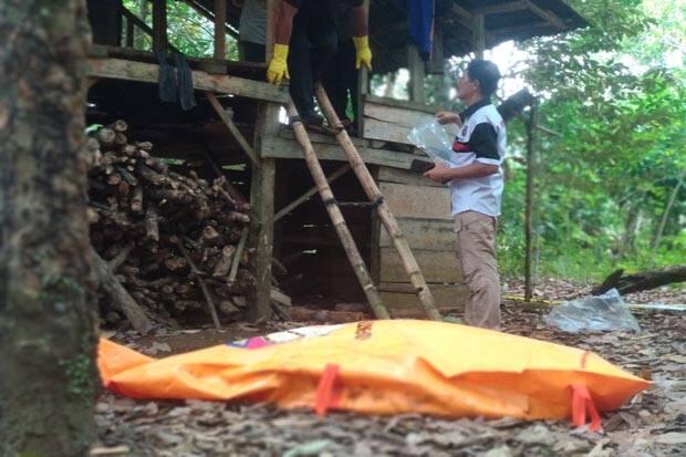 Pria Paruh Baya Ditemukan Tewas di Kebun Karet