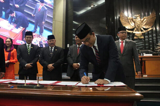 Pemprov DKI dan DPRD Sepakati P-APBD 2019, Turun Rp2,4 triliun