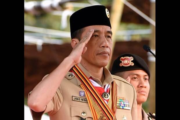 Presiden Jokowi Minta Kepala Daerah Perhatikan Pramuka