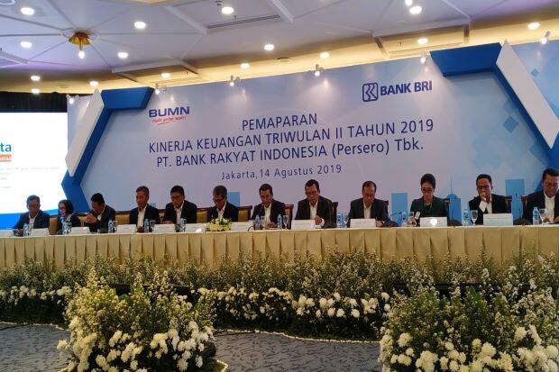 BRI Cetak Laba Bersih Rp16,16 Triliun di Semester I