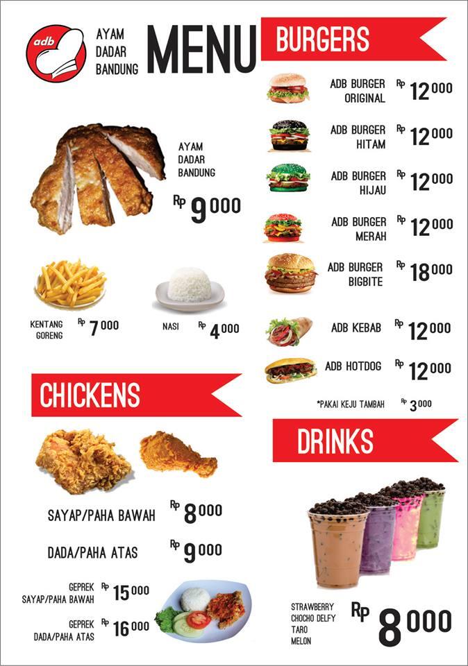 Franchise Waralaba kuliner Ayam Dadar Bandung ADB