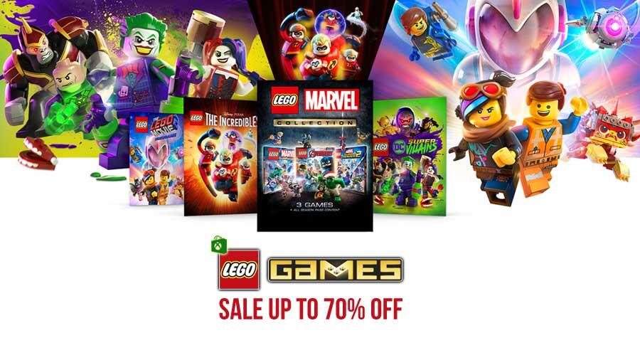 LEGO Sale up to 70% off hadir di XBOX Store | 14 Agustus 2019