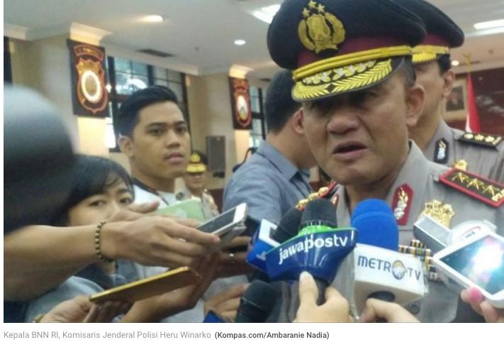 Kepala BNN: Tidak Usah Lapor Jika Ada Penyalahgunaan Narkoba, Tangkap Saja Langsung
