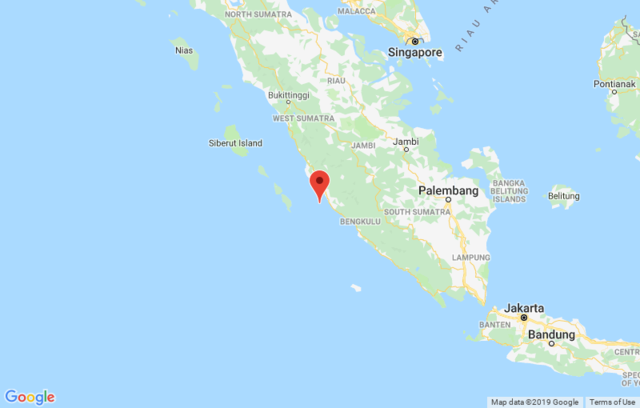 BMKG: Pukul 01:38 WIB gempa terjadi di Mukomuko