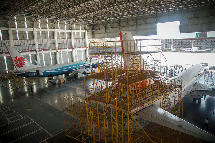 Garuda dan Lion Air mulai bangun proyek bengkel pesawat