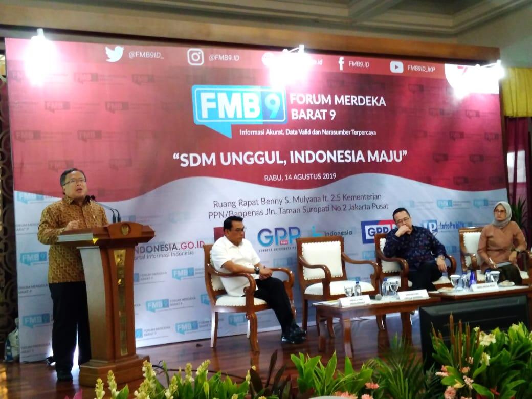 Bappenas: Mencetak SDM Unggul Harus Ada Terobosan dan Inovasi