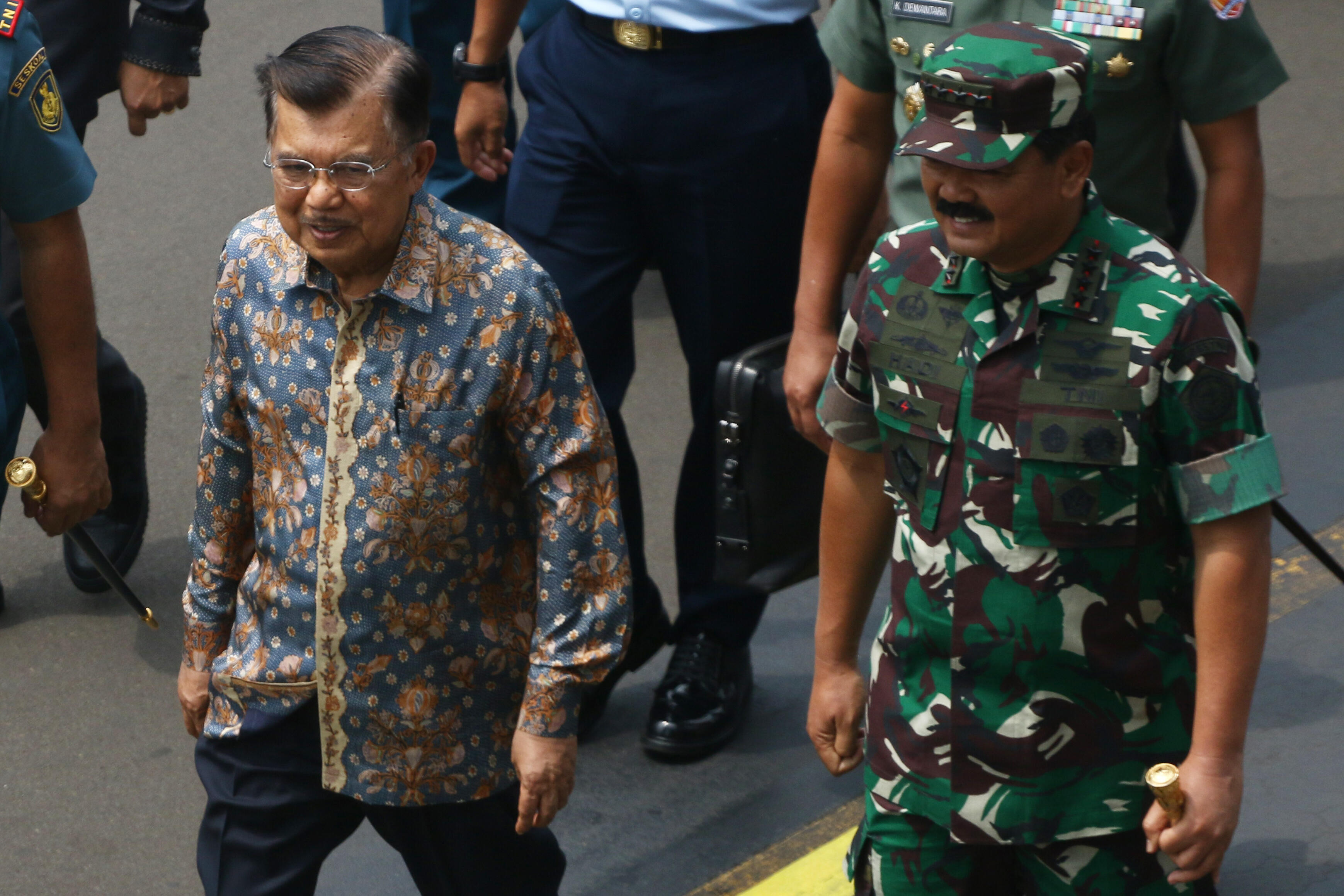 Wapres Sebut Tugas TNI-Polri Tak Hanya Jaga Keamanan dan Ketertiban
