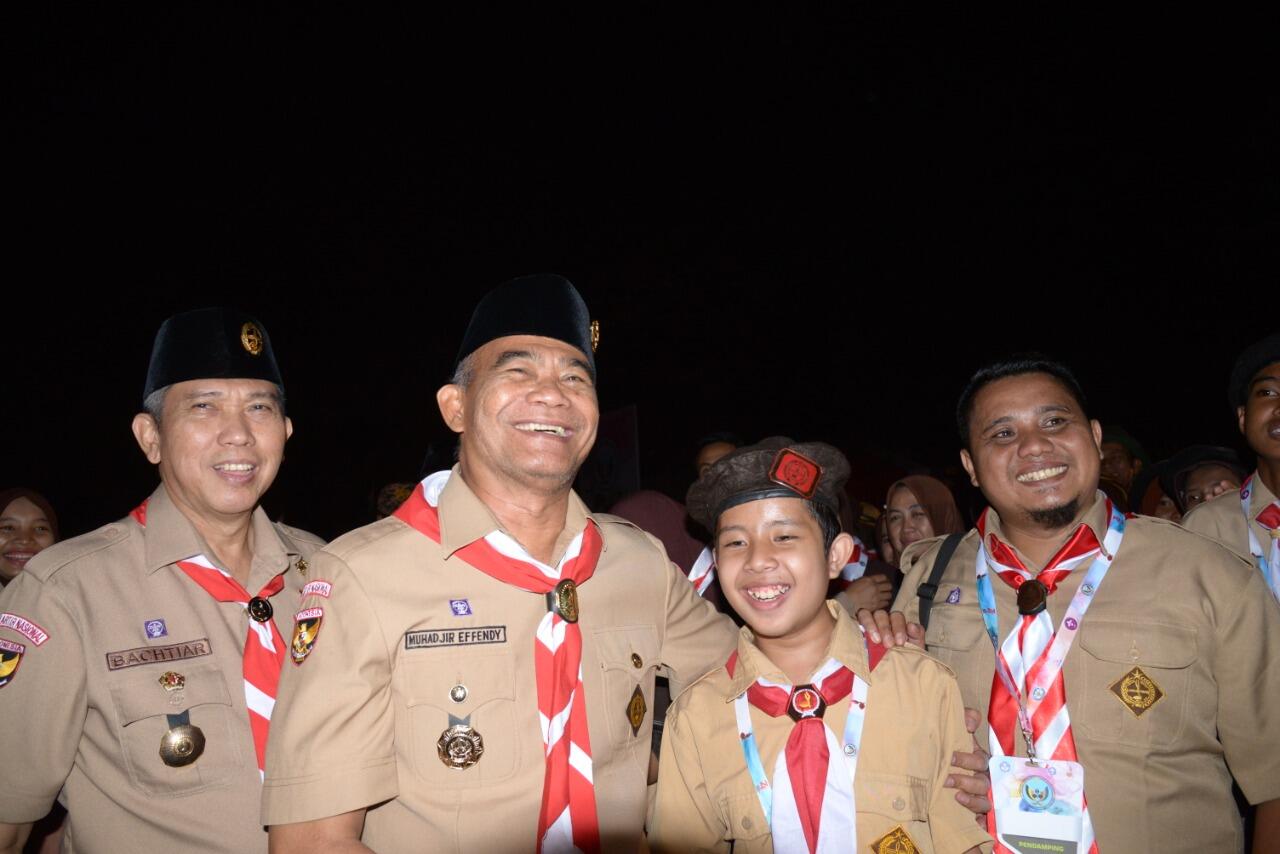 Mendikbud Buka Kegiatan PPK Anak Berkebutuhan Khusus Berbasis Pramuka