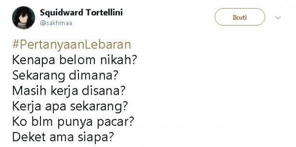 10 Pertanyaan yang Sering Muncul Saat Lebaran, Sudah Siap Menjawabnya?