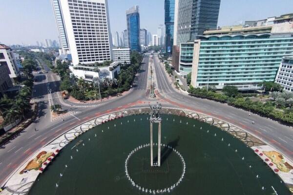 15 Potret Sunyi Jakarta Saat Mudik Lebaran, Tenang dan Bebas Polusi