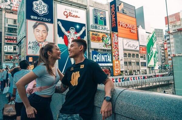 10 Potret Liburan Andrea Dian & Ganindra Bimo ke Jepang, Couple Goals!