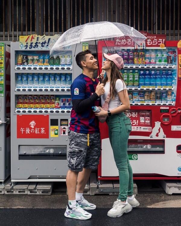 10 Potret Liburan Andrea Dian & Ganindra Bimo ke Jepang, Couple Goals!